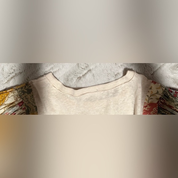 Mittoshop floral patchwork batwing sleeve blouse - Picture 10 of 12